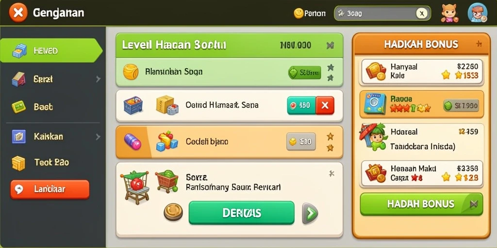 Screenshot dari mode permainan yang baru dan seru.