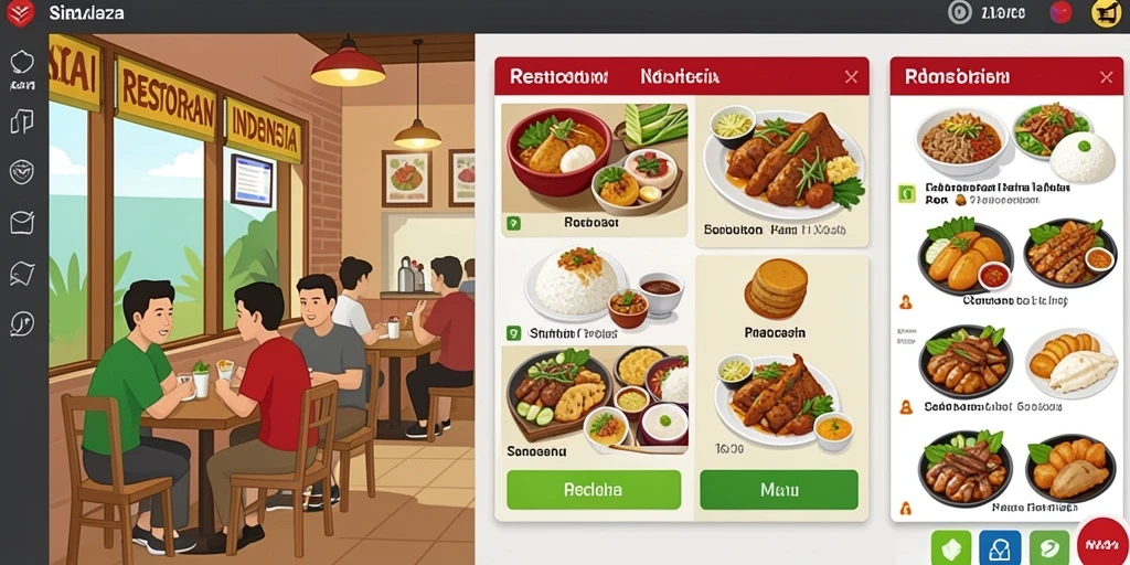 Screenshot yang menunjukkan pemain merayakan event dalam game.