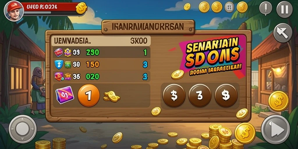 Tangkapan layar menggambarkan fitur baru dalam permainan.