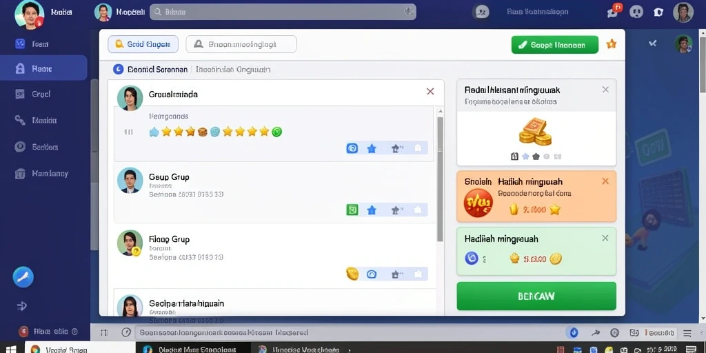 Screenshot menampilkan item langka yang ditemukan.